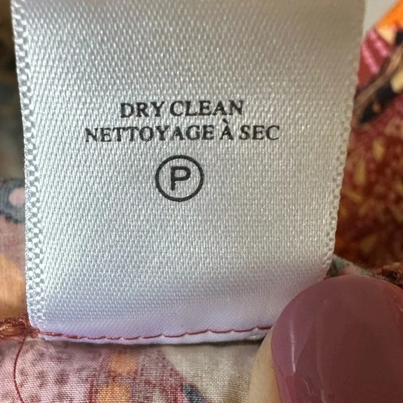 ALC Adelle Tiered Halter Dress Midi Length Tropical Print Size 8 Cotton Vacation - Picture 8 of 8